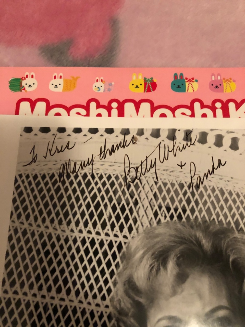 Betty white autograph golden girls personalized signed - Picture 4 of 4